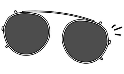 Lentes oftálmicos con clip solar magnético