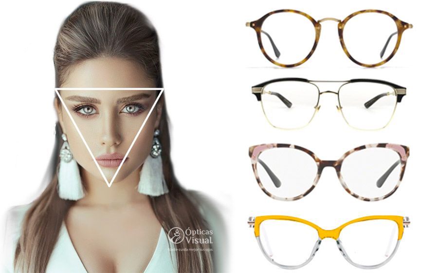 Lentes para cara corazón