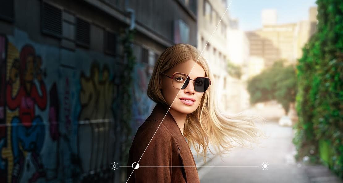 Lentes Transitions que se adaptan a la luz