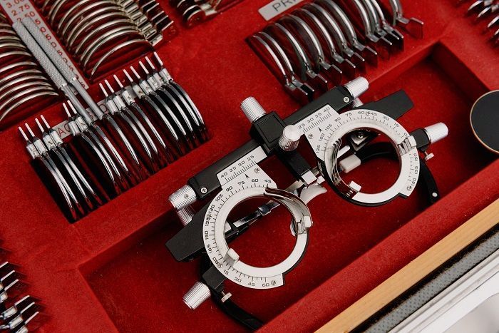 Tabla de letras utilizada en exámenes de agudeza visual