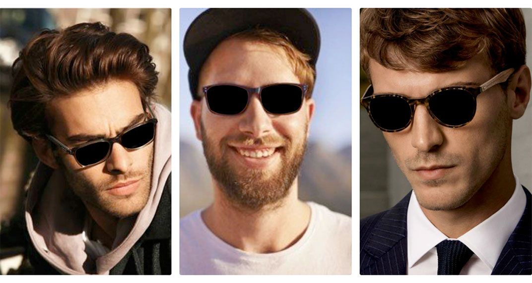 Lentes de sol ideales para rostro diamante
