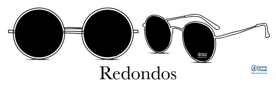 Lentes con armazón redondo estilo vintage