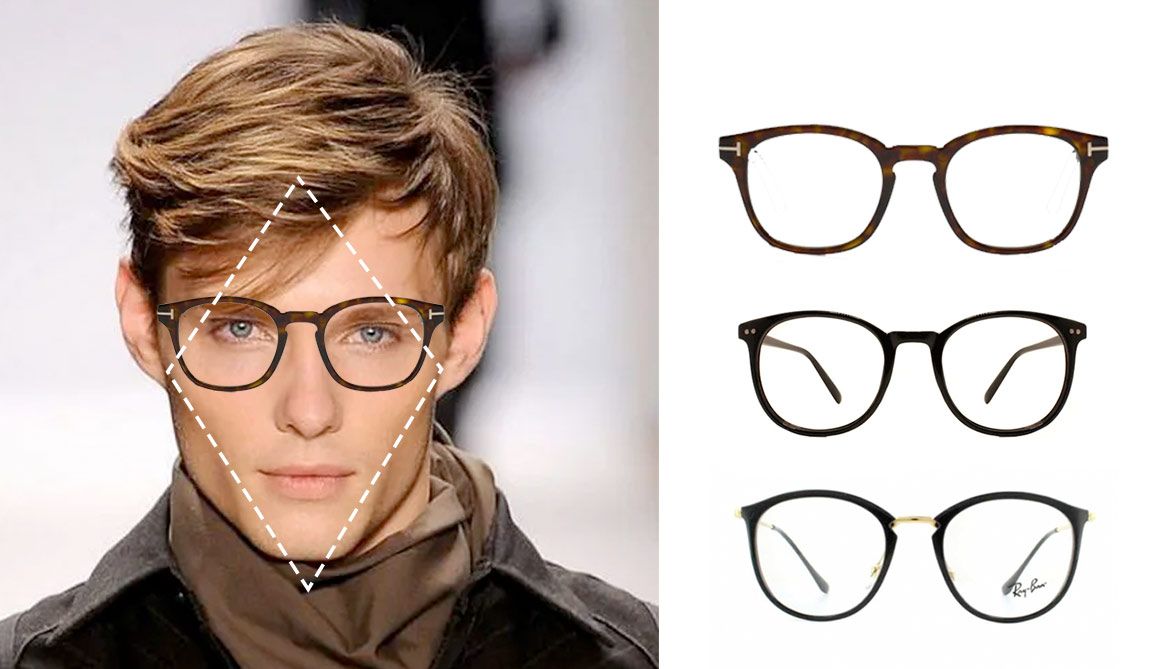 Tipos de lentes que favorecen y que evitar en cara diamante